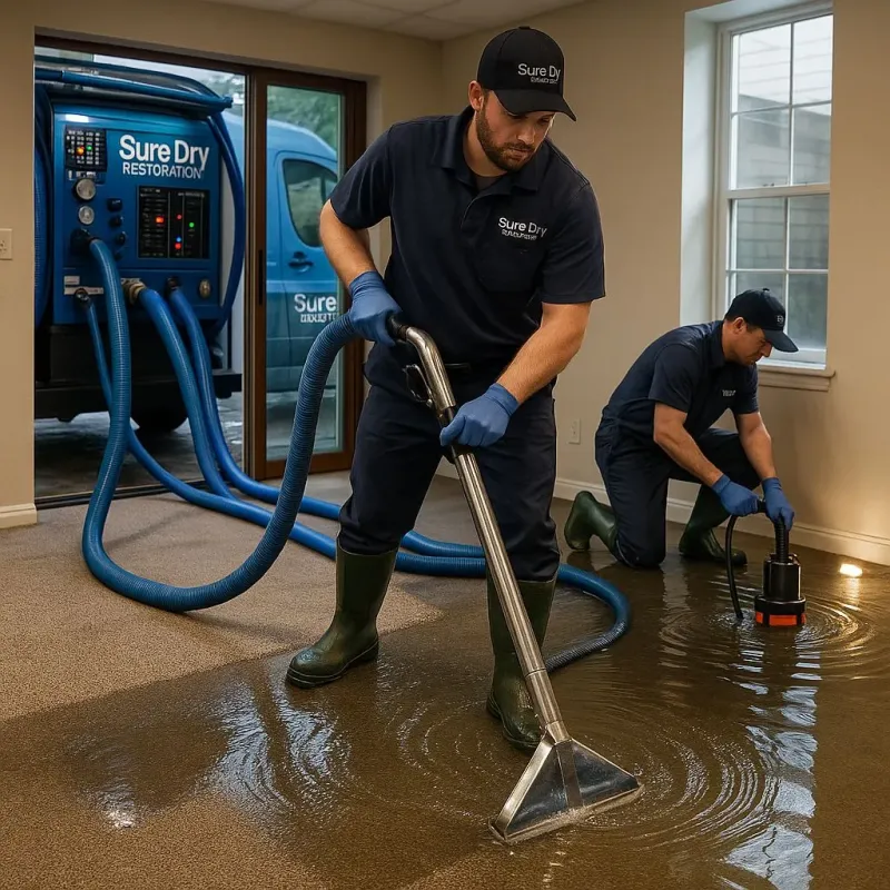 Water Extraction and Removal process in Wilmore, KY